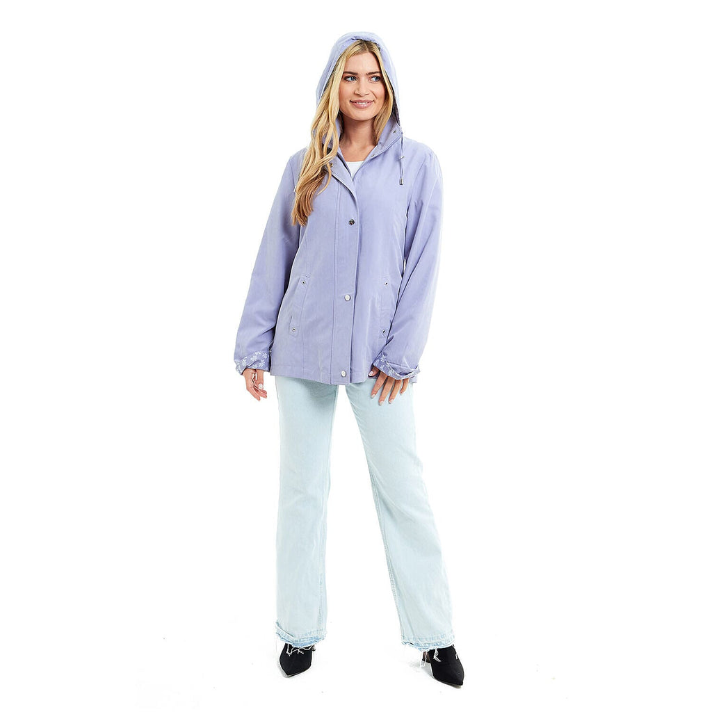 Klassik - Ladies Showerproof Woven Jacket (Size 14) - Lavender