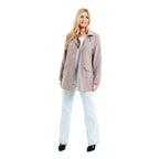 Klassik - Ladies Showerproof Woven Jacket (Size 16) - Stone