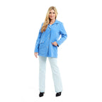 Klassik - Ladies Showerproof Woven Jacket (Size 18) - Ultra Marine
