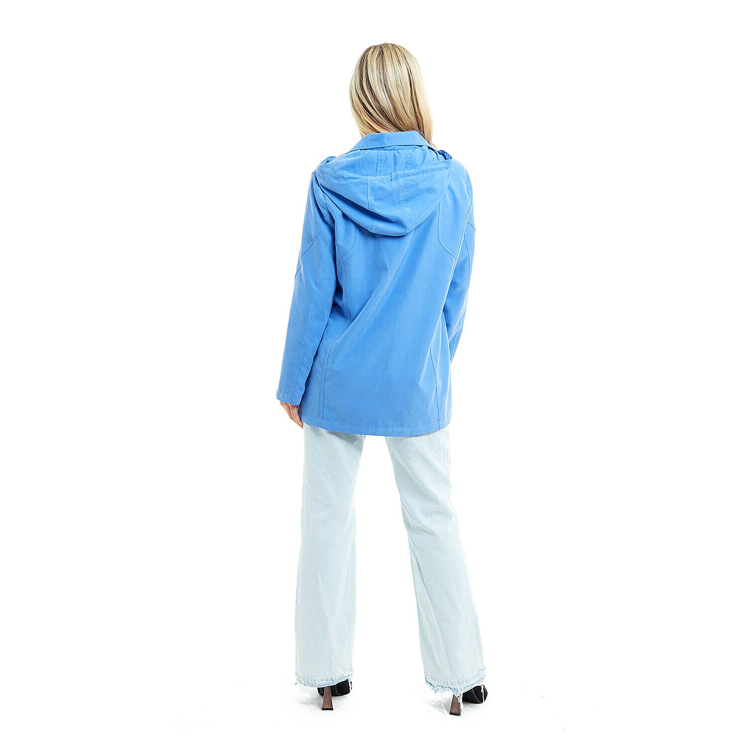 Klassik - Ladies Showerproof Woven Jacket (Size 22) - Ultra Marine