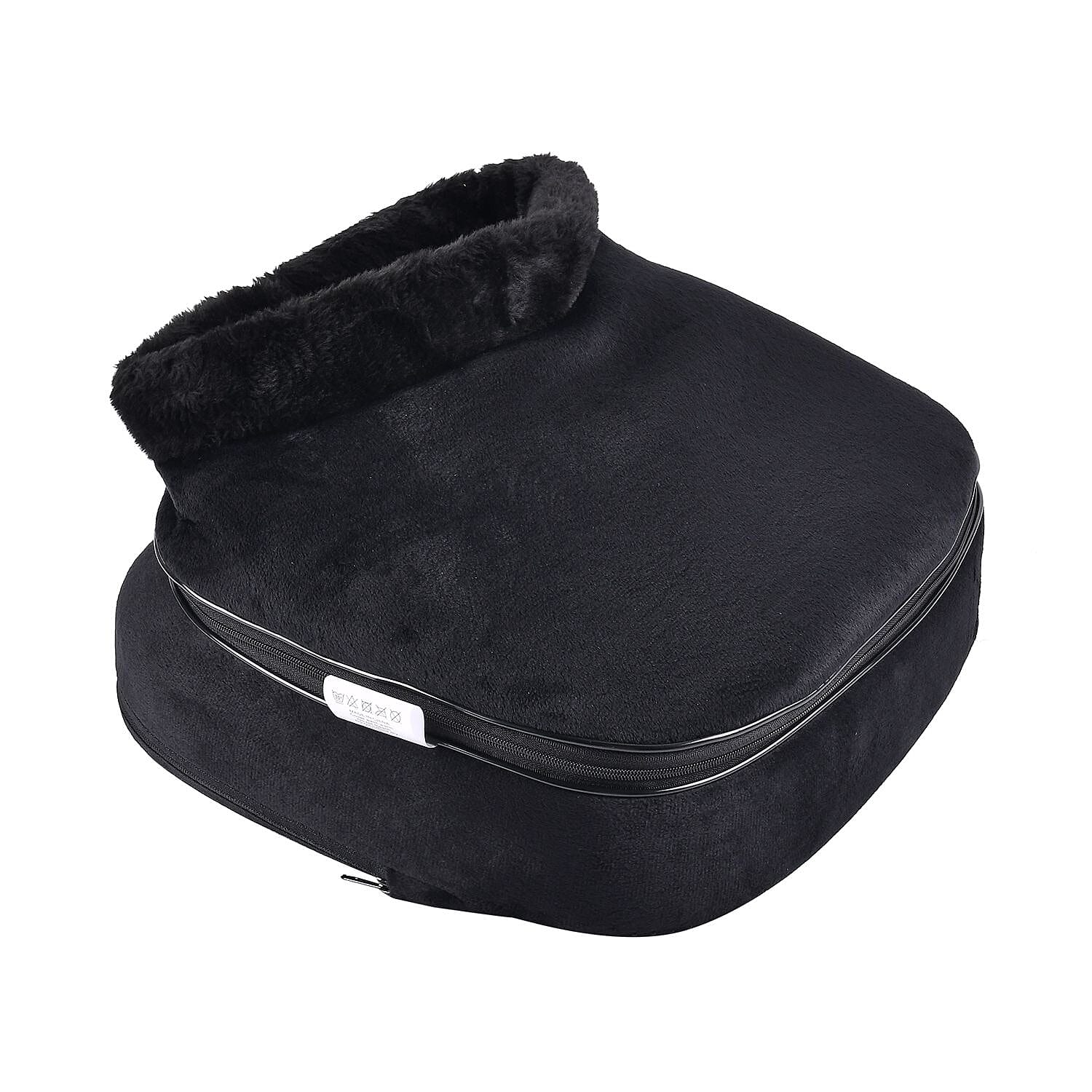Lowest Ever Price - Shiatsu Foot - Back Massager with Heating Therapy (Size 34x33x18 cm) - Black