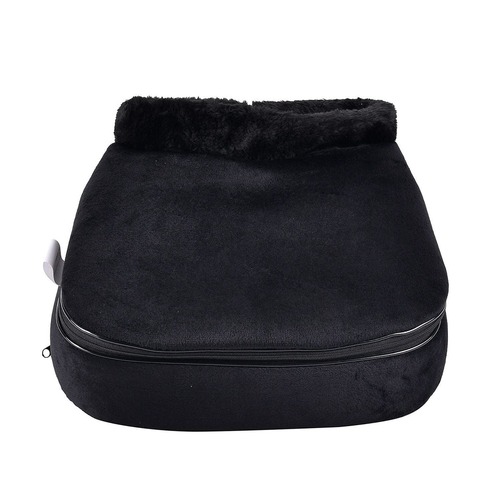Lowest Ever Price - Shiatsu Foot - Back Massager with Heating Therapy (Size 34x33x18 cm) - Black