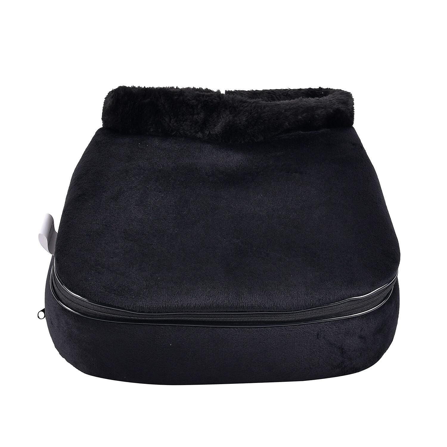 Lowest Ever Price - Shiatsu Foot - Back Massager with Heating Therapy (Size 34x33x18 cm) - Black