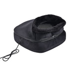 Lowest Ever Price - Shiatsu Foot - Back Massager with Heating Therapy (Size 34x33x18 cm) - Black