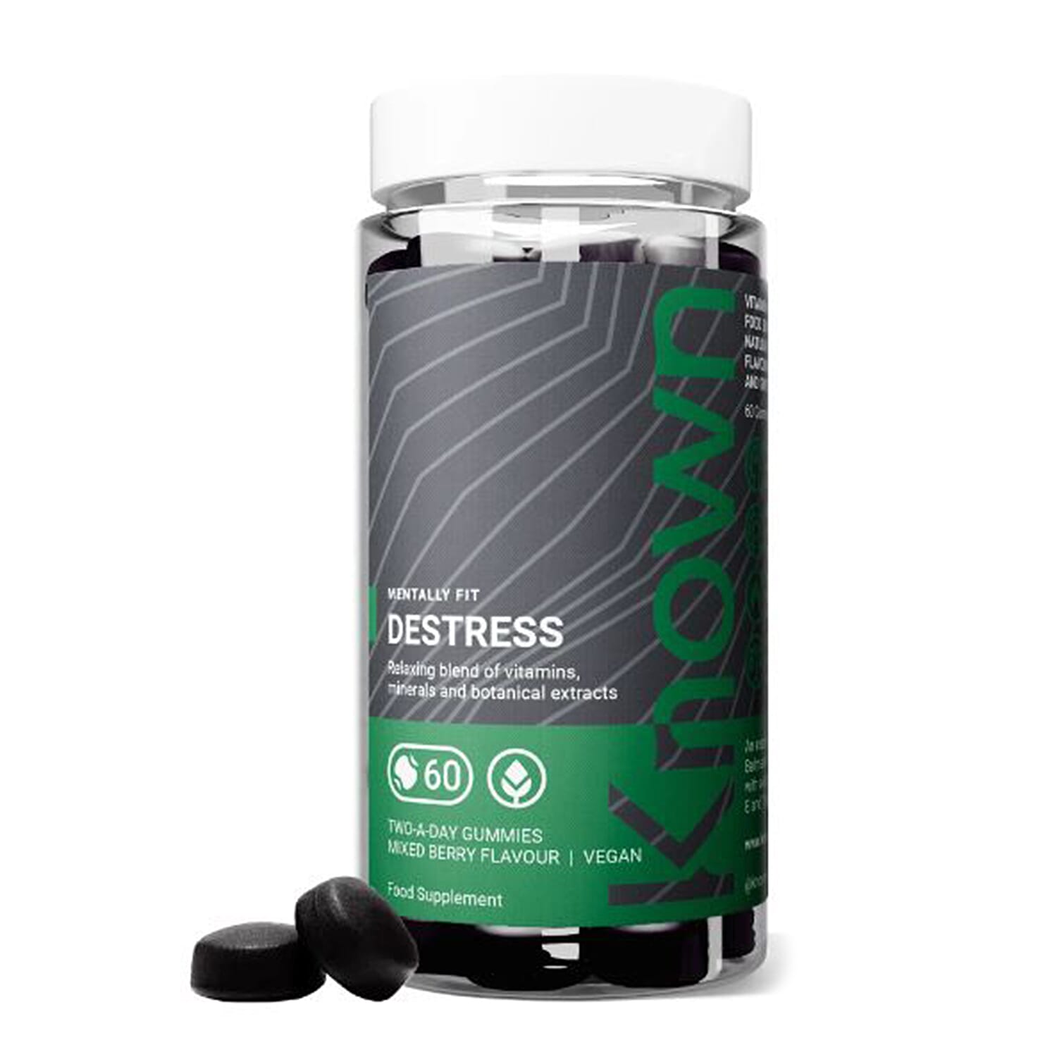 Known Destress Vegan Gummies