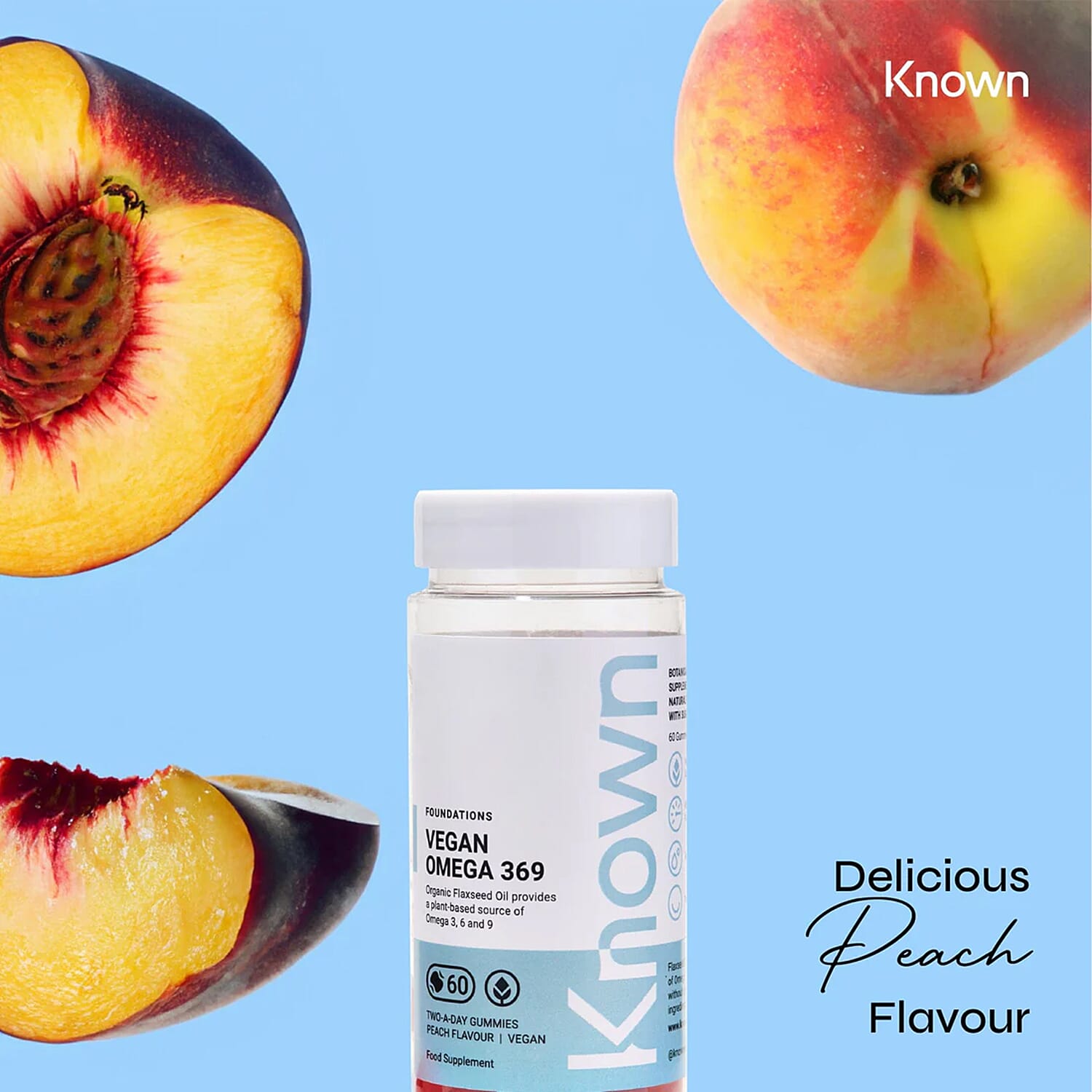 Known Vegan Omega 369 Gummies