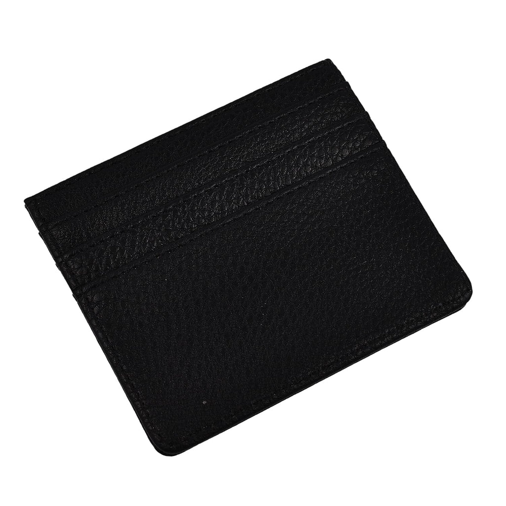 Kris Ana Leather Cardholder - Black