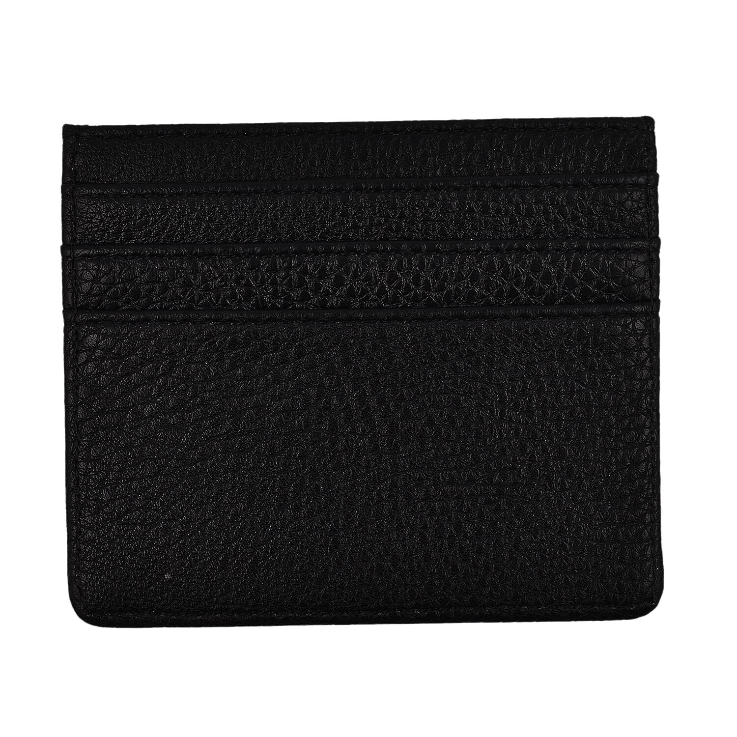 Kris Ana Leather Cardholder - Black