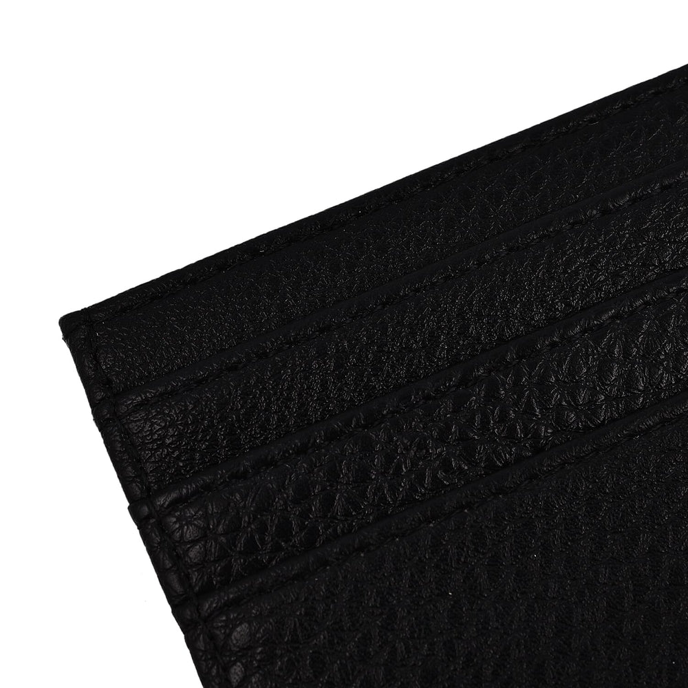 Kris Ana Leather Cardholder - Black