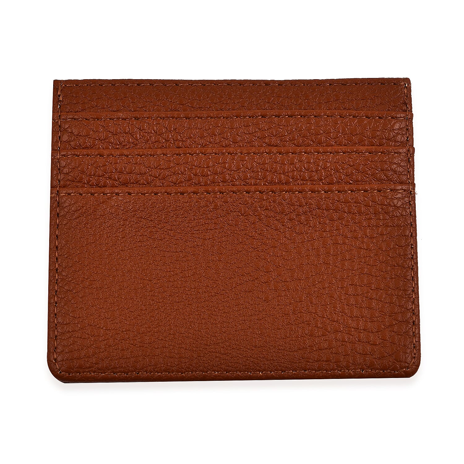 Kris Ana Leather Cardholder - Tan