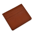 Kris Ana Leather Cardholder - Tan