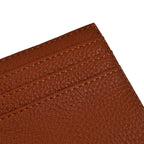 Kris Ana Leather Cardholder - Tan