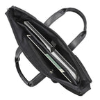 LA MAREY Laptop Bag with Adjustable Shoulder Strap (Size 41x30x6 Cm) - Black