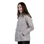 La Marey Lightweight Padded Quilted Jacket (Size 18) - Grey