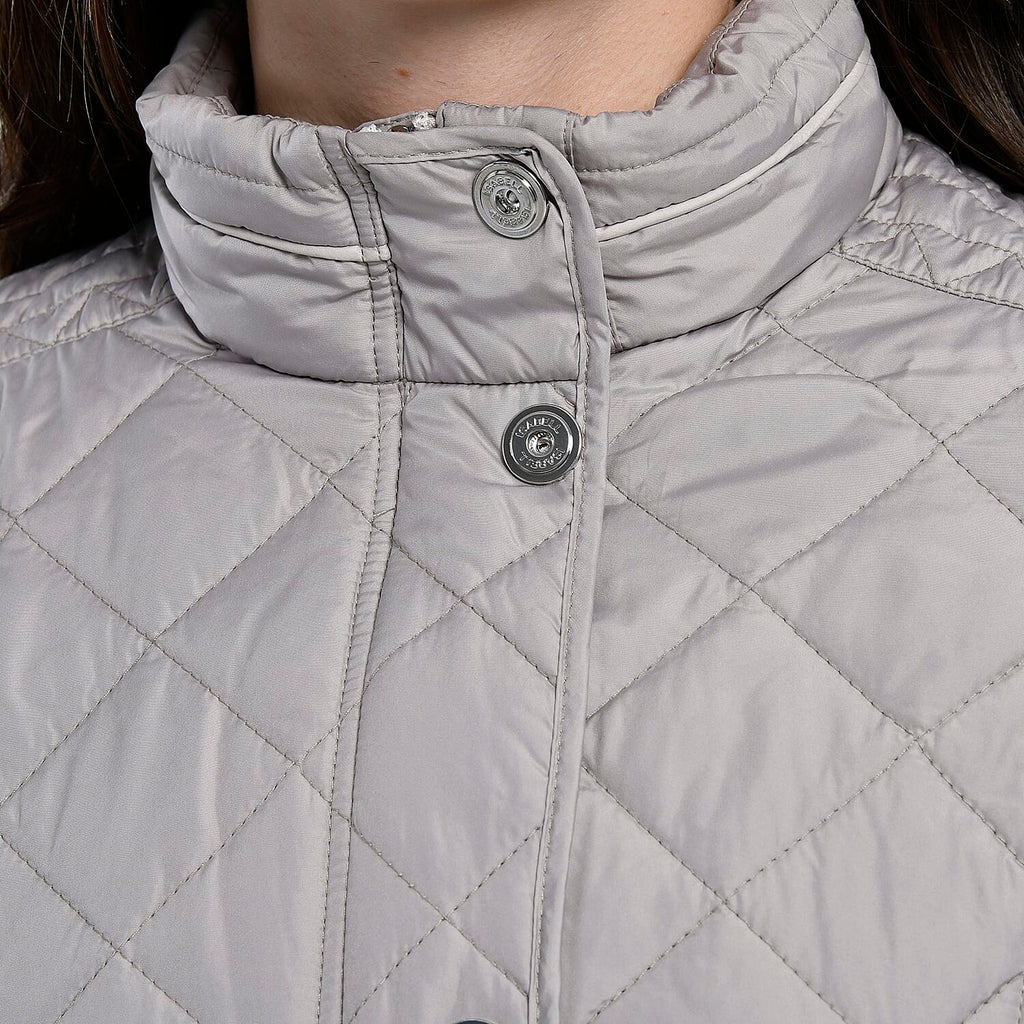 La Marey Lightweight Padded Quilted Jacket (Size 18) - Grey