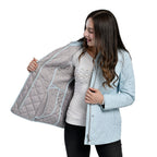 La Marey Lightweight Padded Quilted Jacket (Size 14) - Mint Green