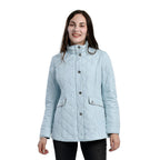 La Marey Lightweight Padded Quilted Jacket (Size 24) - Mint Green