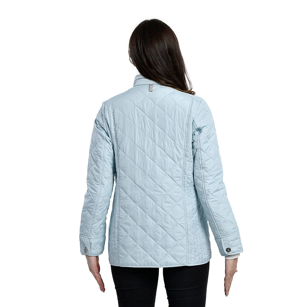 La Marey Lightweight Padded Quilted Jacket (Size 24) - Mint Green