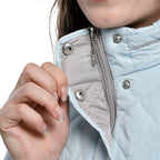 La Marey Lightweight Padded Quilted Jacket (Size 24) - Mint Green