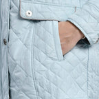 La Marey Lightweight Padded Quilted Jacket (Size 24) - Mint Green