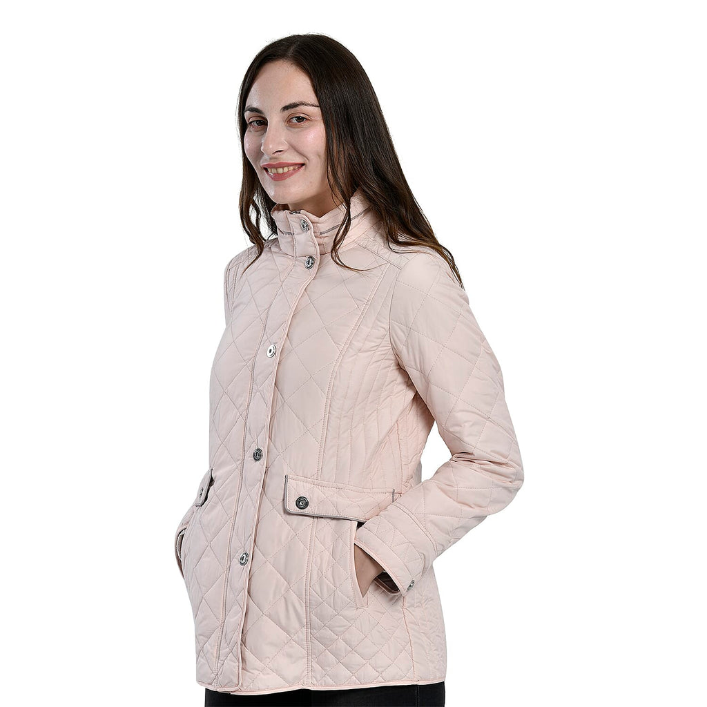 La Marey Lightweight Padded Jacket (Size 22) - Light Peach