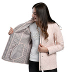 La Marey Lightweight Padded Jacket (Size 22) - Light Peach