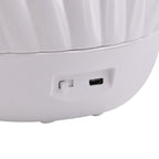 Sea Shell LED Colour Changing Glitter Mood Lamp with USB or Battery Powered