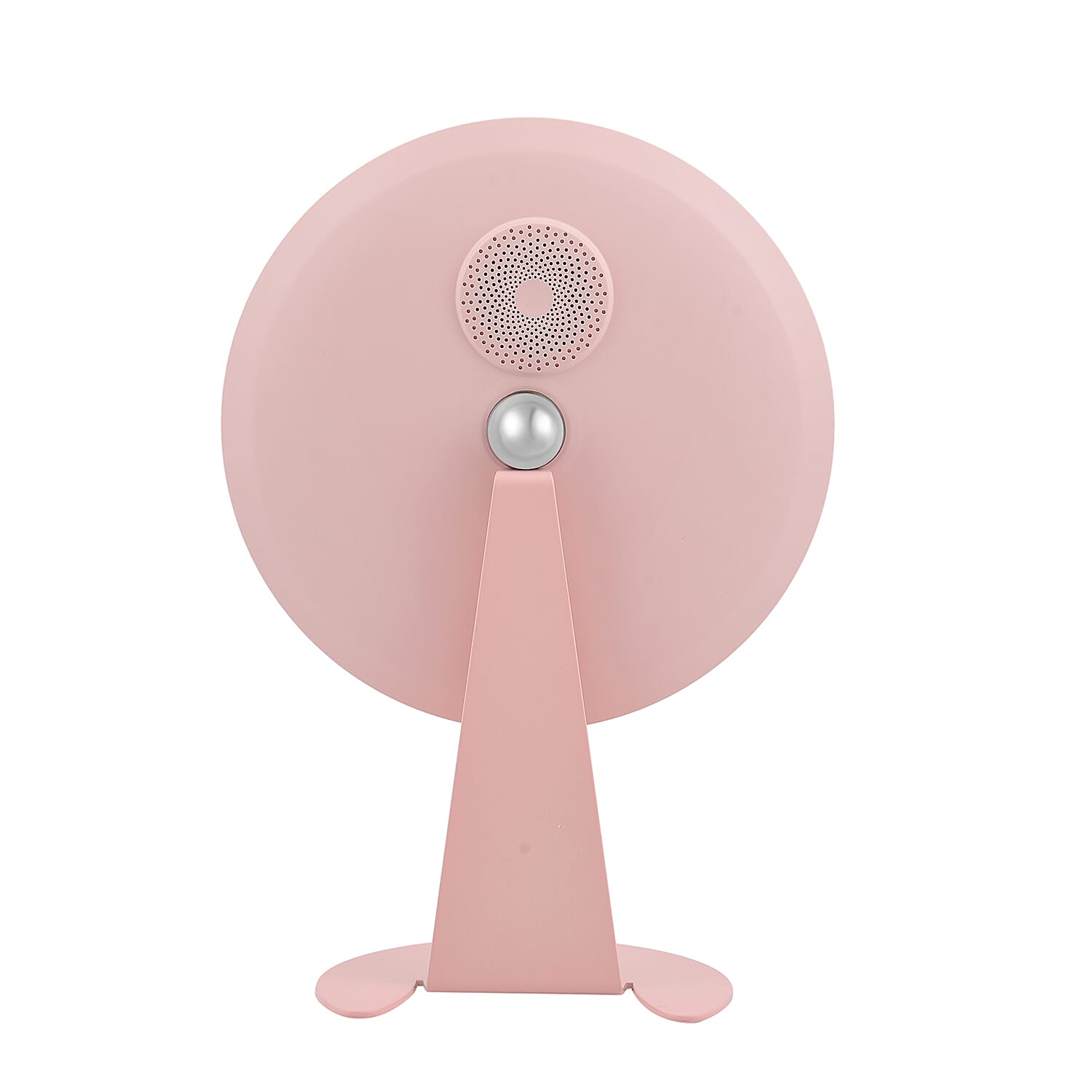 LED Makeup Mirror with Bluetooth Audio (Size 25x18x10 cm) - Pink