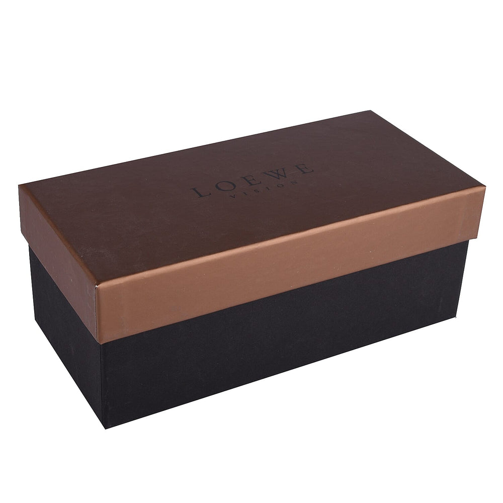 LOEWE Large Rimless Shield Sunglasses with Black Sides