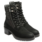 LOTUS Oklahoma Ladies Leather Ankle Boots (Size 3) - Black