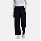 La Marey 100% Cotton Elastic Waist Casual Wear Trousers (Size 20) - Black