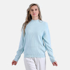 La Marey Classic Crewneck Jumper (Size 24 to 26) - Orchid