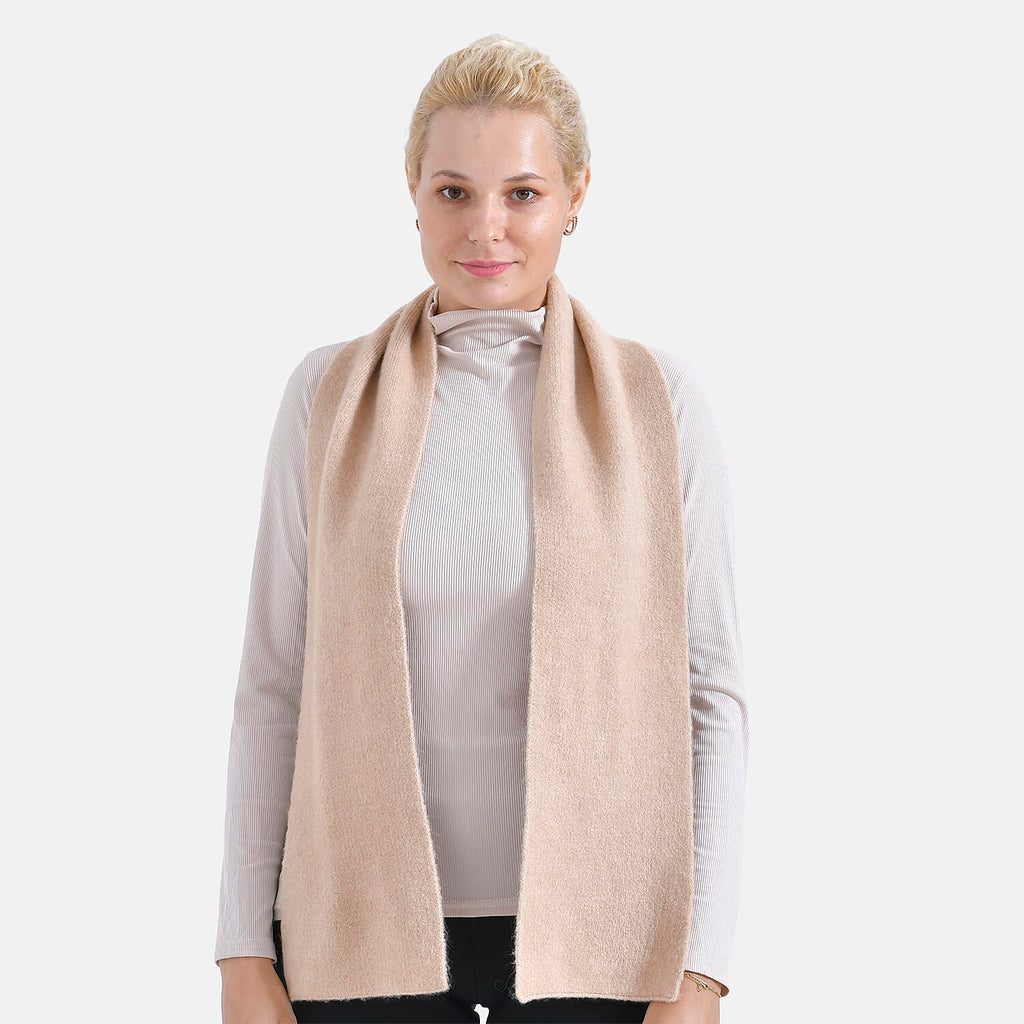 La Marey Plain Scarf (One Size) - Khaki