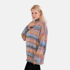 La Marey Abstract Jumper (Size S) Blue & Red