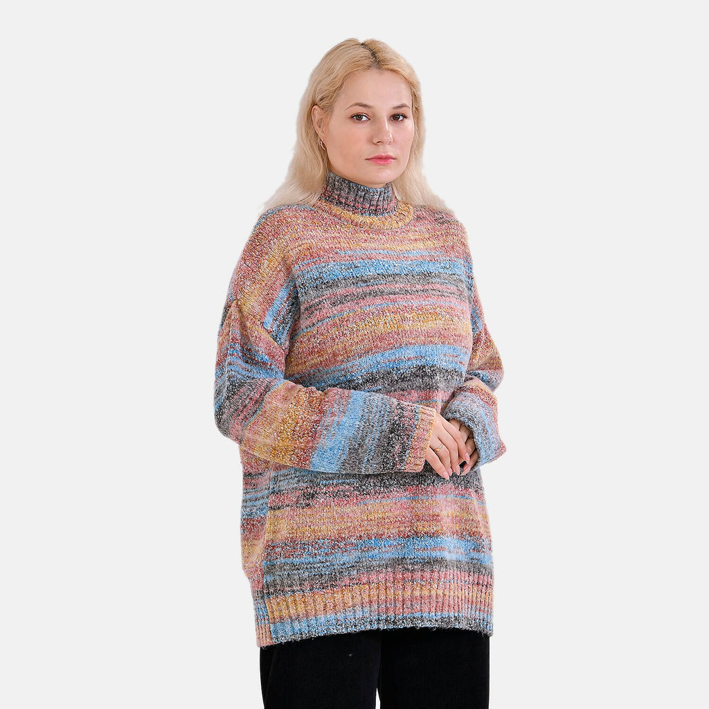 La Marey Abstract Jumper (Size S) Blue & Red
