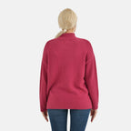 La Marey Alpaca-like Sweater (Size 12 to 14)- Red