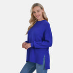 La Marey Balloon Sleeve Jumper (Size L) - Blue