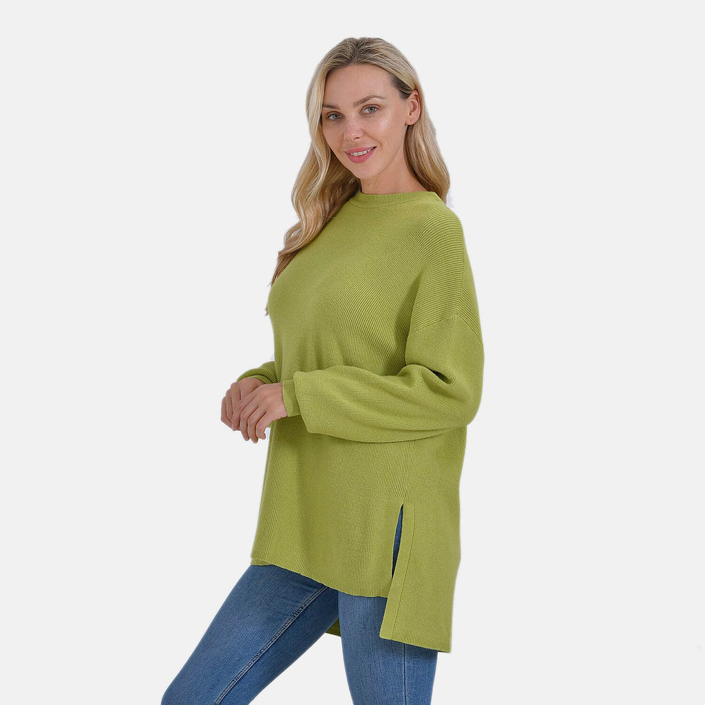 La Marey Balloon Sleeve Jumper (Size S) - Green