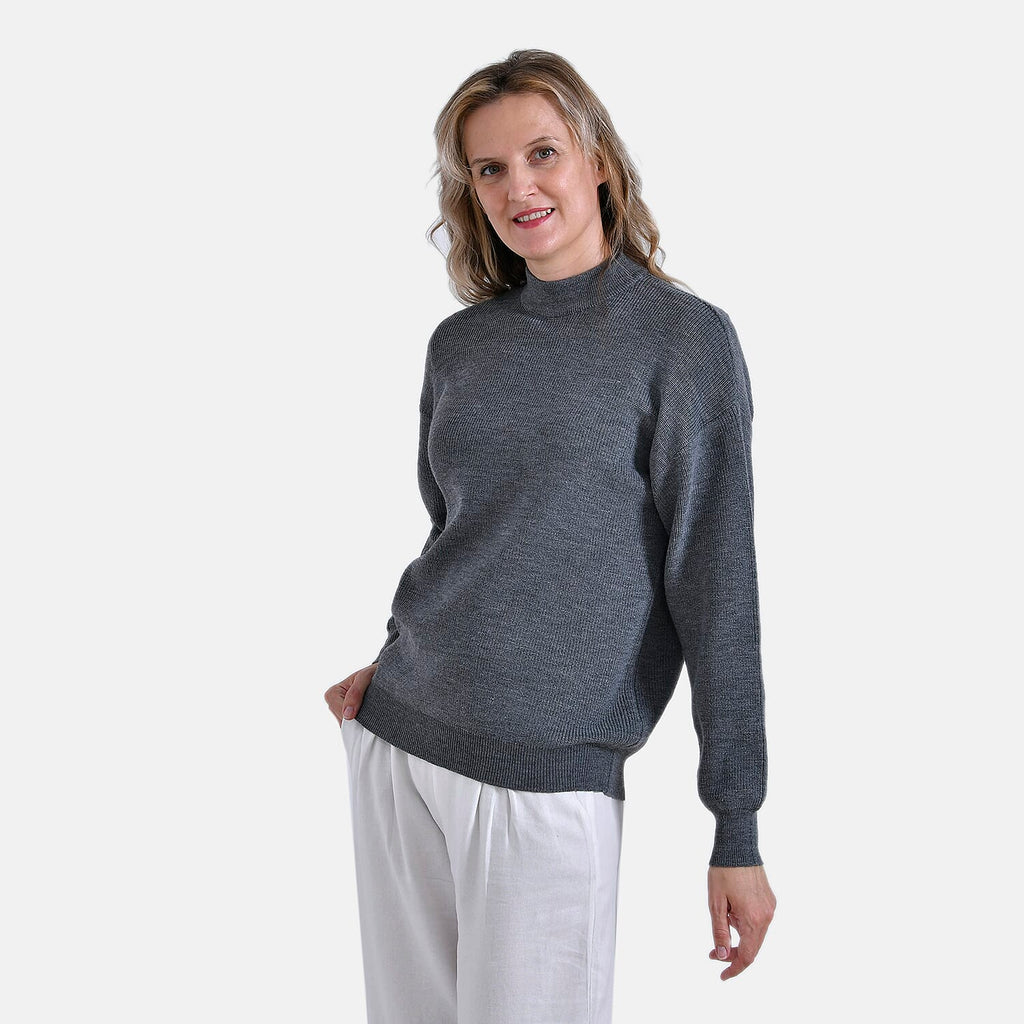 La Marey Classic Crewneck Jumper (Size S) - Grey