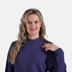 La Marey Classic Crewneck Jumper (Size XXL) - Brilliant Violet