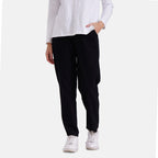 La Marey 100% Cotton Casual Trousers (Size 12 to 14) - Black