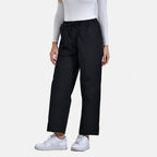 La Marey 100% Cotton Elastic Waist Casual Wear Trousers (Size 20) - Black