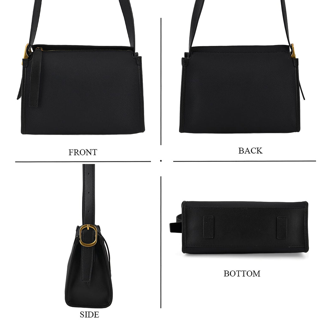 La Marey Crossbody Bag (Size - One Size) - Black