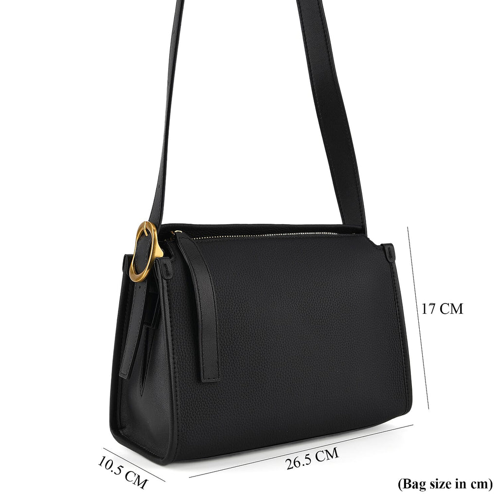 La Marey Crossbody Bag (Size - One Size) - Black