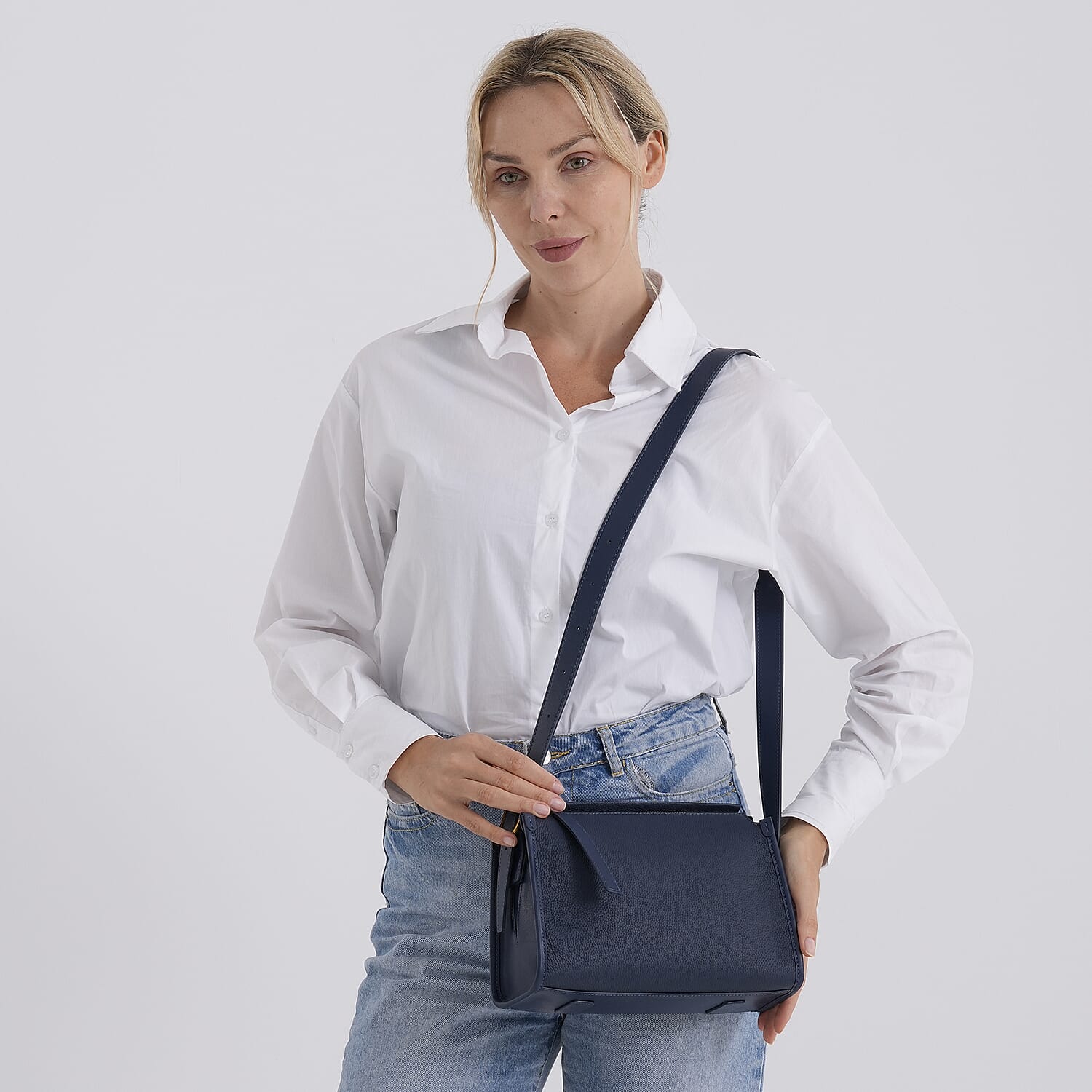 La Marey Crossbody Bag (Size - One Size) - Blue