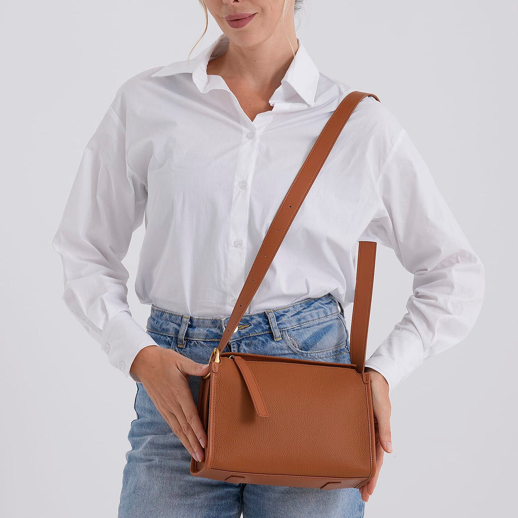 La Marey Crossbody Bag (Size - One Size) - Tan