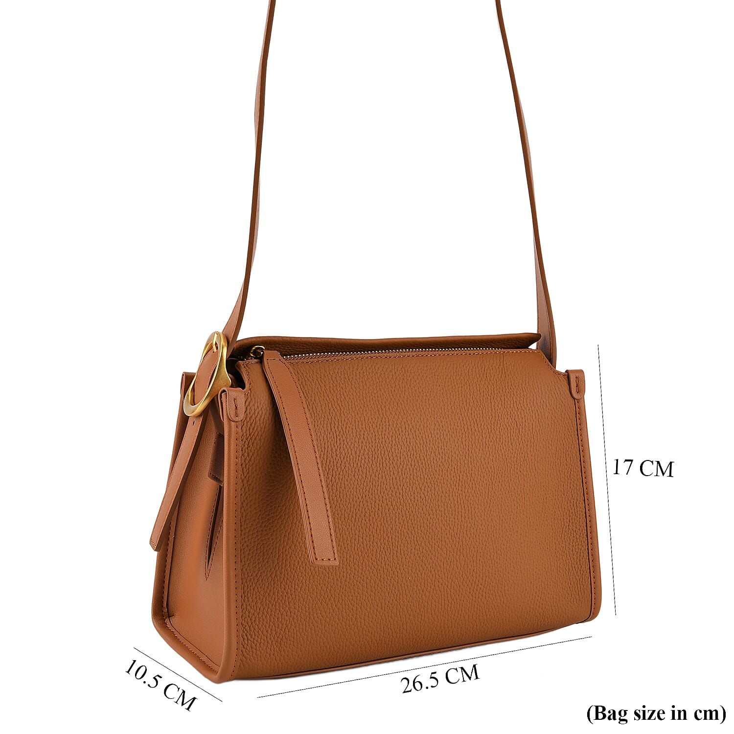 La Marey Crossbody Bag (Size - One Size) - Tan