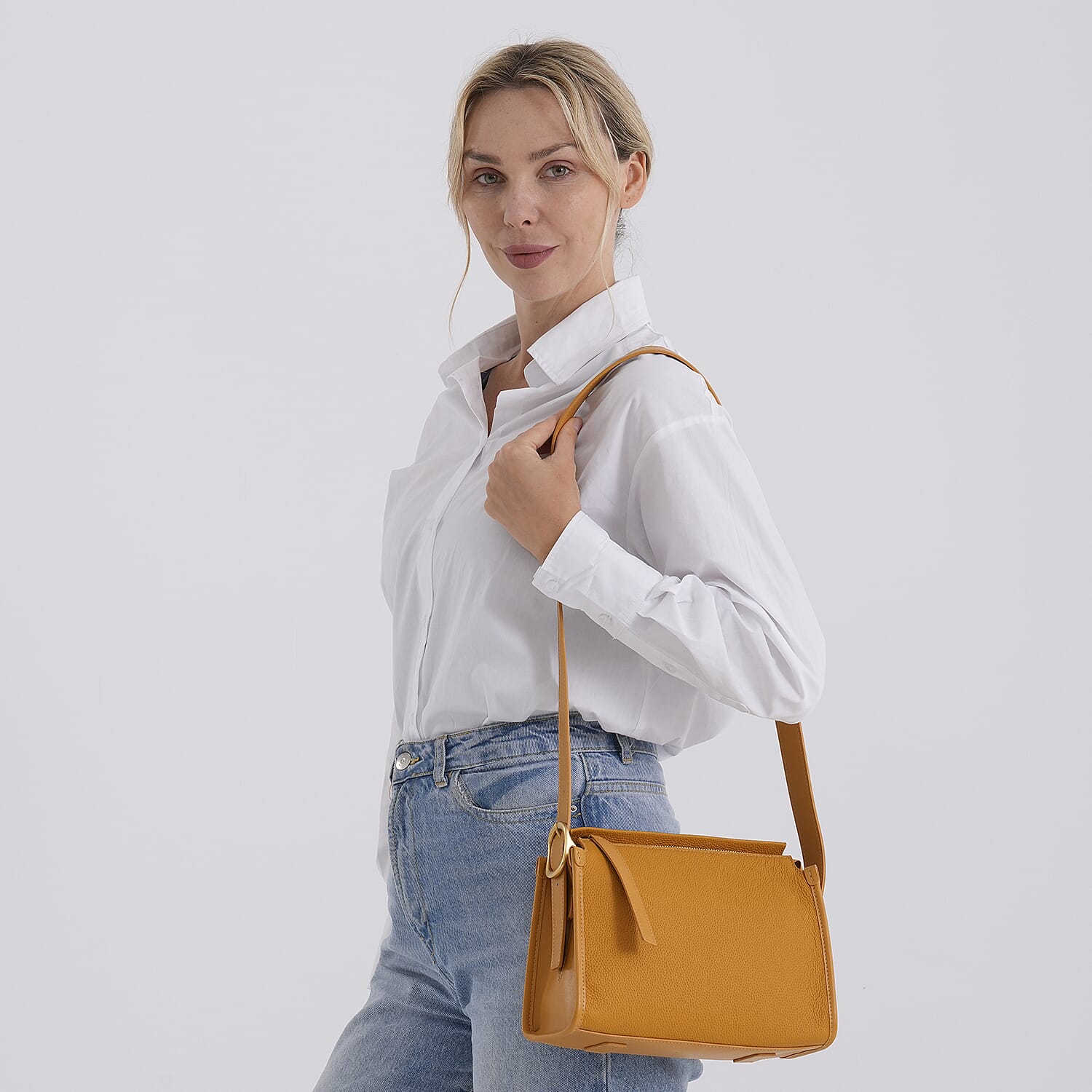 La Marey Crossbody Bag (Size - One Size) - Yellow