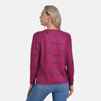 La Marey Ladies Printed Tee (Size S) - Pink