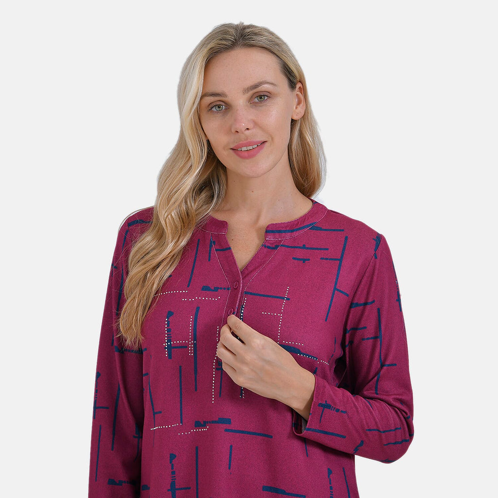 La Marey Ladies Printed Tee (Size S) - Pink